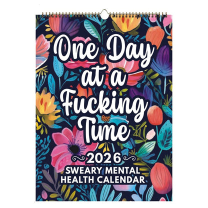 ⏳BLACK FRIDAY SPECIAL PRICE ￡7.99✨2026 Sweary Mental Health Calendar
