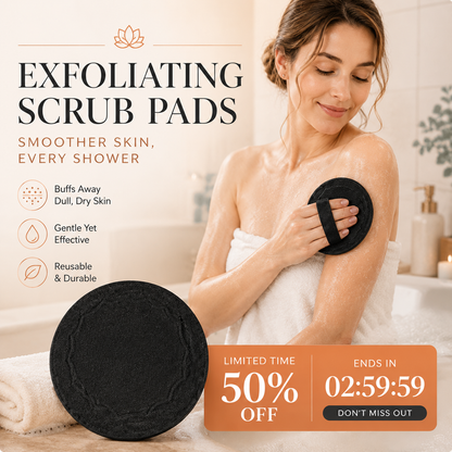 🎁2026 New Arrivals 50% OFF💥Exfoliating Scrub Bath Pads🧖‍♀️Gently exfoliate, unclog pores, reveal brighter skin.