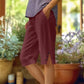 🎁2026 New Arrivals 50% OFF💥Women's Casual Solid Color Pocket Capri Pants