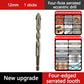 🔥2026 Hot Sale🔥High-Strength 4-Flute Serrated Eccentric Drill Bit Kit