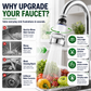 🎁2026 New Arrivals 50% OFF💥360°Rotating Faucet Filter‑Splash‑Proof Water Purifier💧