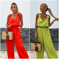 49% Off New Products Hot Sale🔥Women's Sleeveless Wide Leg Jumpsuit