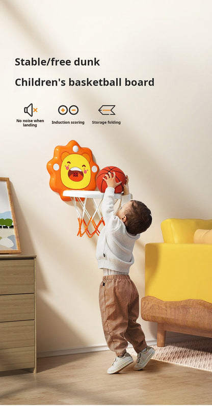 🎁2026 New Arrivals 50% OFF💥Children's basketball hoop sports toy silent liftable basketball hoop
