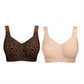 🎁2026 New Arrivals 50% OFF💥Super Firming Wirefree Jelly Bra with Leopard Print 👍