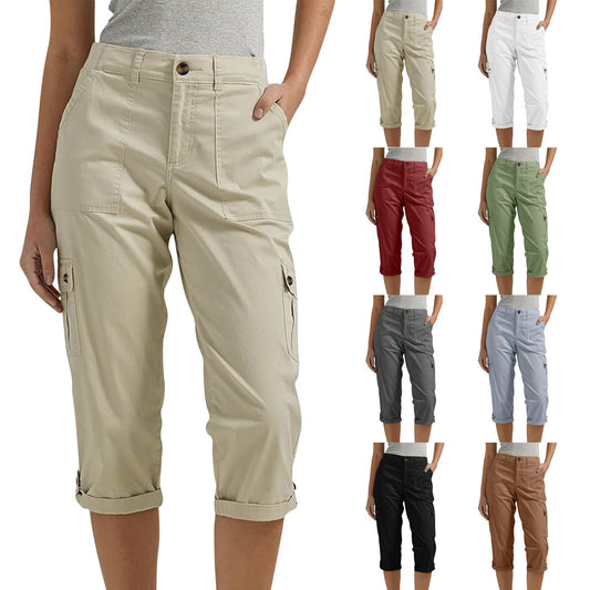 🎁New Arrival 50% OFF💥Women's High Elasticity Multi-pocket Casual Shorts