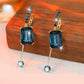 🎁2026 New Arrivals 50% OFF💥Vintage Synthetic Diamond Earrings – Geometric, Dangling, Clip-On ✨