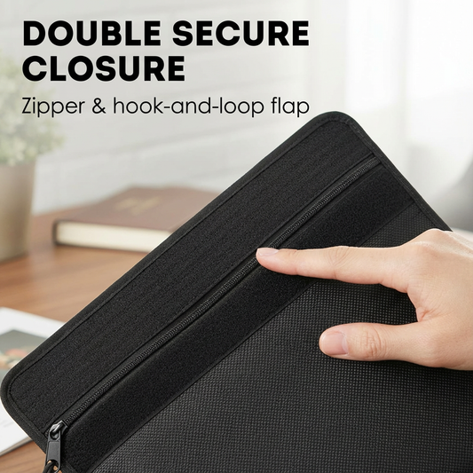 Fireproof and Water-Resistant Document Bag