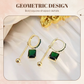 🎁2026 New Arrivals 50% OFF💥Vintage Synthetic Diamond Earrings – Geometric, Dangling, Clip-On ✨