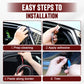 🚗 BUY 1 GET 1 FREE! ✨ 5-Hole Automotive Dust-proof & Shock-absorbing Sealing Strip - Universal Fit with Adhesive Backing for Enhanced Cabin Quietness & Protection 🔇🧤