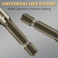 🔥2026 Hot Sale🔥High-Strength 4-Flute Serrated Eccentric Drill Bit Kit