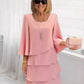 💃Spring Hot Sale💃Romantic Tiered Ruffle Flared Sleeve Dress – Eye-Catching Daily & Date Outfit