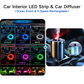 🎁2026 New Arrivals 50% OFF💥Car Interior LED Strip Atmosphere Lights Pro – Add a Custom Glow to Your Cabin, Easy to Fit & Great for Evening Drives 💡