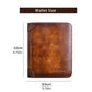 🔥2026 New Arrival🔥Minimalist RFID Blocking Leather Wallet for Men – Ultra-Thin, Genuine Top-Layer Cowhide, Short Design for Everyday Carry