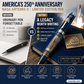 🎁2026 New Arrivals 50% OFF💥250th U.S. Anniversary Pen – Heirloom-Quality, 24K Gold-Plated & German-Made Nib – "What Will You Sign With America's 250th?" ✨