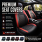 🎁2026 New Arrivals 50% OFF💥9-Piece Quilted Faux Leather Seat Covers – Car Interior Accessory ⏰