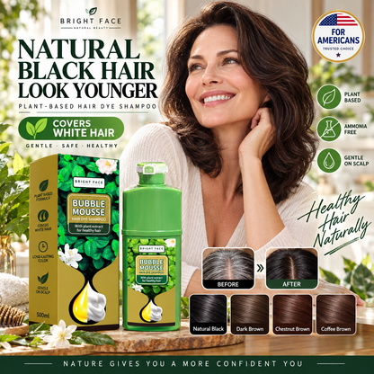 🎁2026 New Arrivals 50% OFF💥Long‑Lasting Plant‑Based Foam Hair Dye｜Ammonia‑Free Easy DIY At‑Home Foam Hair Color