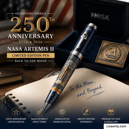 🎁2026 New Arrivals 50% OFF💥250th U.S. Anniversary Pen – Heirloom-Quality, 24K Gold-Plated & German-Made Nib – "What Will You Sign With America's 250th?" ✨