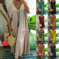 🎁2026 New Arrivals 50% OFF💥Women's Casual Long Dress with Short Sleeves – Soft & breathable – Perfect for summer, beach or everyday elegance – lightweight and comfy ✨🌸