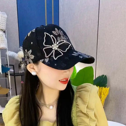 🧢 50% OFF NOW! 🦋 Mesh Diamond Butterfly Baseball Cap – Breathable, Adjustable Fit & Perfect for a Lightweight, Trendy Look ☀️