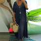 🎁2026 New Arrivals 50% OFF💥Women's Casual Long Dress – V-Neck, Loose, Flowy 🌾