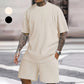 🎁2026 New Arrivals 50% OFF💥Men’s Summer 2-piece Set - Drop Shoulder T-shirt and Drawstring Shorts
