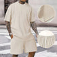 🎁2026 New Arrivals 50% OFF💥Men’s Summer 2-piece Set - Drop Shoulder T-shirt and Drawstring Shorts