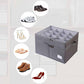 🎁2026 New Arrivals 50% OFF💥Shoe Organizer with Adjustable Dividers & Clear Cover – Extra-Large Capacity, Durable Fabric & Easy Installation 🔍✨