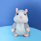 🎁2026 New Arrivals 50% OFF💥Talking Hamster Plush – repeats whatever you say, auto head-shaking, hilarious fun for kids & adults