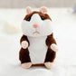 🎁2026 New Arrivals 50% OFF💥Talking Hamster Plush – repeats whatever you say, auto head-shaking, hilarious fun for kids & adults