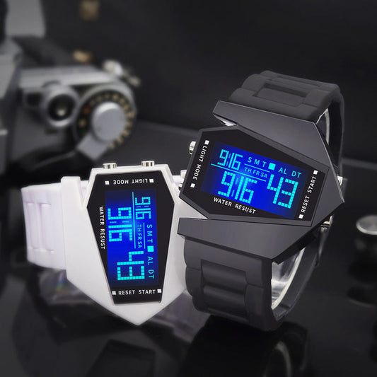 💥50% off grand sale⌚Creative luminous aeroplane shape LED watch🔥