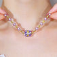 💖Hot Sales-50% OFF Buy 1  Get  1 Free✨Elegant Imitation Pearl Necklace with Sparkling Magnetic Rhinestone Ball