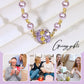 💖Hot Sales-50% OFF Buy 1  Get  1 Free✨Elegant Imitation Pearl Necklace with Sparkling Magnetic Rhinestone Ball