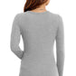 💖Limited Sale 50% OFF💖Women’s Solid Round-Neck Long-Sleeve Slim Fit Tops