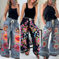 🔥2025 HOT SALE🔥Women's Drawstring Faux Denim Casual Pants