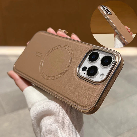 🔥LIMITED SALE 50% OFF🔥Magnetic Charging Leather Case for iPhone