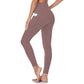 🌸2025 HOT SALE 66% OFF🌸High-Waisted Butt Lifting Tummy Control Shaping Training Leggings with Side Pocket