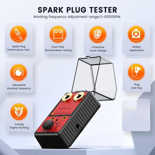 ⚡Limited Time Half Price - Spark Plug Tester with Dual Test Holes