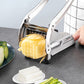 🎁2026 New Arrivals 50% OFF💥Stainless Steel Potato & Vegetable Slicer | Strong Suction Base, One-Hand Operation ✨
