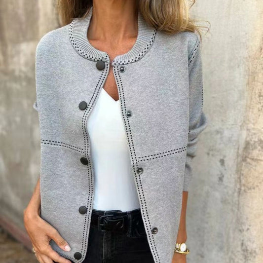 🔥🔥🔥 2025 HOT SALE   Women's Button-Down Sweater Cardigan