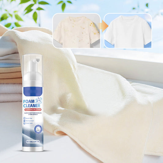 🌸Powerful cleaning💪-Foam Cleaner for Grease Stains on Clothes