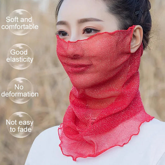 🌸Only 9.9￡🌸Versatile Scarf Ear Hanging Sunscreen Mask