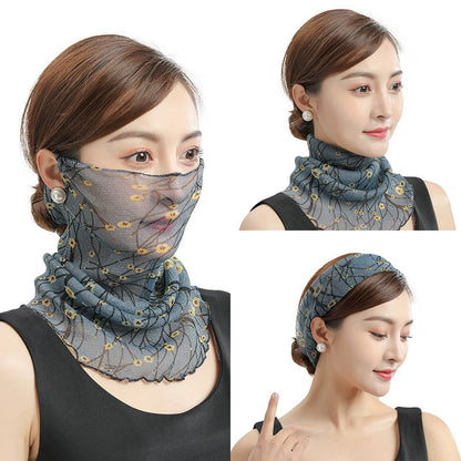 🌸Only 9.9￡🌸Versatile Scarf Ear Hanging Sunscreen Mask