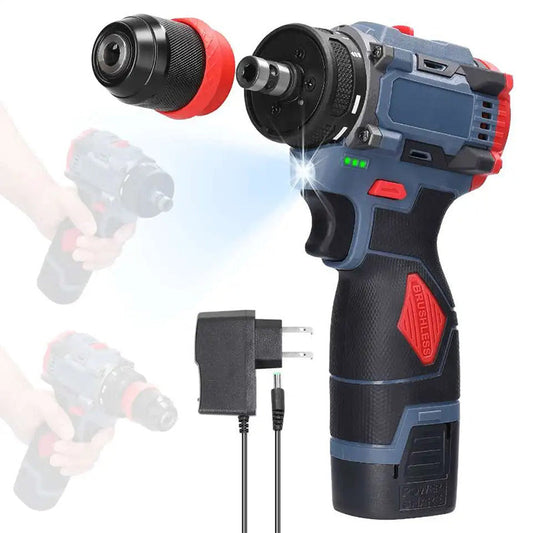 💯 Electric Drill & Screwdriver with Removable Chuck