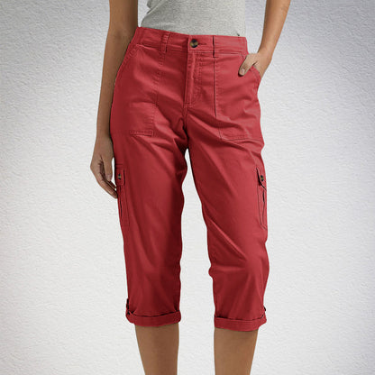🎁New Arrival 50% OFF💥Women's High Elasticity Multi-pocket Casual Shorts