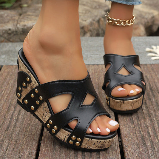 ✨👡Wedge sandals with platform and comfort for women