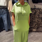 🎁2026 New Arrivals 50% OFF💥Women’s Solid Short-Sleeve Hooded Long Dress💐