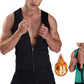 🔥Hot Sale 50% OFF💥Men's Workout Zipper Body Shaper Tank Top