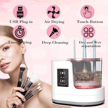 🎁2026 New Arrivals 50% OFF💥3-in-1 Electric Makeup Brush Cleaner