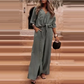 🔥2025 HOT SALE🔥Women's Elegant Solid Color 2-Piece Set
