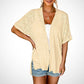 🔥 50% OFF NOW! 🏳️‍🌈 2026 New Stylish Flowy Short Sleeve Cardigan